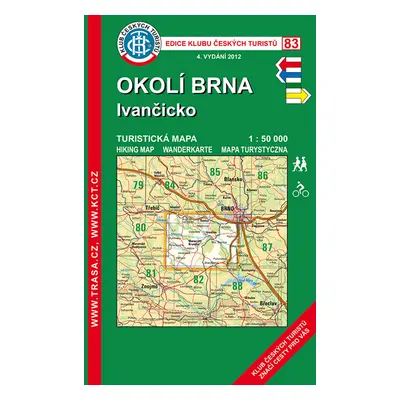 KČT 83 Okolí Brna, Ivančicko