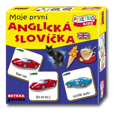 Pexetrio Kids Moje první anglická slovíčka