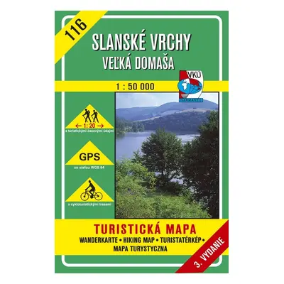 Slanské vrchy Veľká Domaša 1 : 50 000