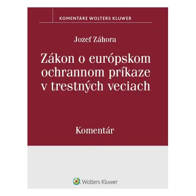 Zákon o európskom ochrannom príkaze v trestných veciach