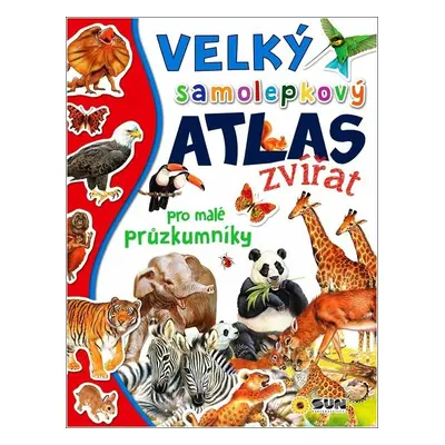 Velký samolepkový atlas zvířat