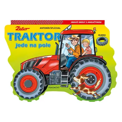 Traktor jede na pole