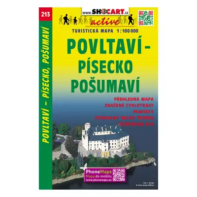 Povltaví-Písecko, Pošumaví 1:100 000