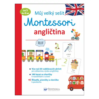 Můj velký sešit Montessori angličtina