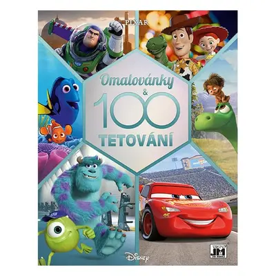 Omalovánky & 100 tetování Disney kluci