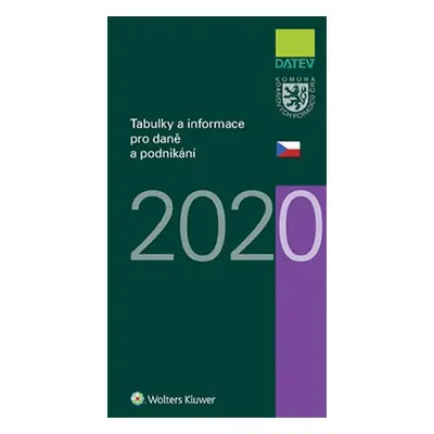 Tabulky a informace pro daně a podnikání 2020