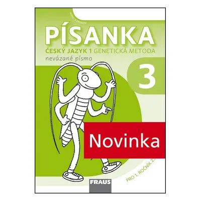 Písanka 3 Český jazyk Genetická metoda