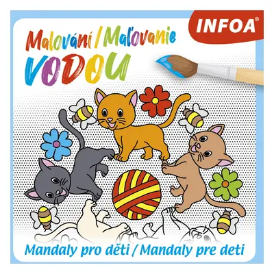 Malování/Maľovanie vodou Mandaly pro děti/Mandaly pre deti