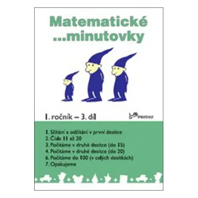 Matematické minutovky 1. ročník / 3. díl