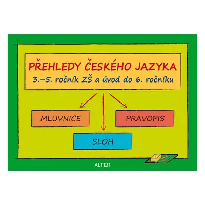 Přehledy českého jazyka 3.-5. ročník ZŠ a úvod do 6. ročníku