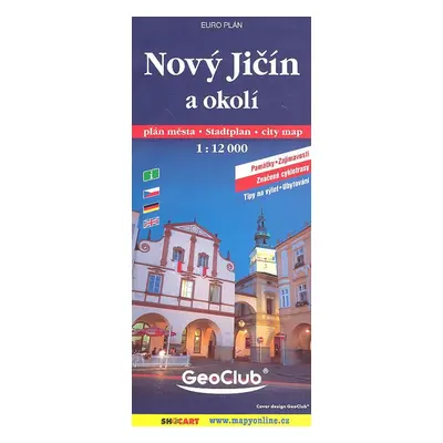 Nový Jičín a okolí 1:12 000