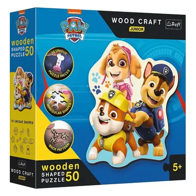 Wood Craft Junior puzzle Tlapková patrola