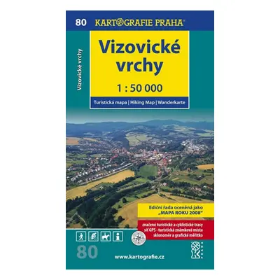 Vizovické vrchy 1:50 000