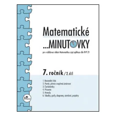 Matematické minutovky 7. ročník / 2. díl