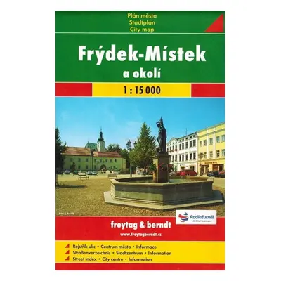 Frýdek-Místek a okolí 1:15 000