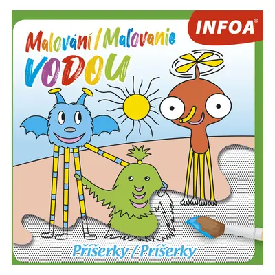 Malování/Maľovanie vodou Příšerky/Príšerky