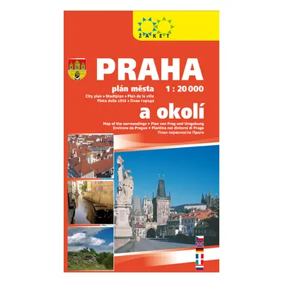 Praha a okolí 1:20T/1:190T