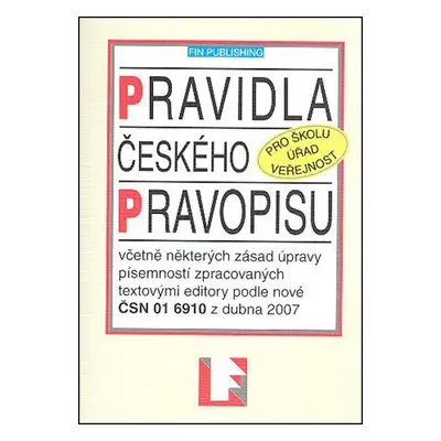 Pravidla českého pravopisu