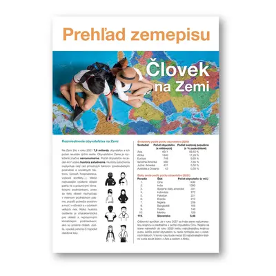 Človek na Zemi Prehľad zemepisu