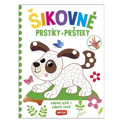 Šikovné prstíky/pršteky zelený sešit/zelený zošit