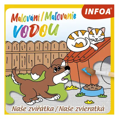 Malování/Maľovanie vodou Naše zvířátka/Naše zvieratká