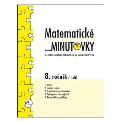 Matematické minutovky 8. ročník / 1. díl