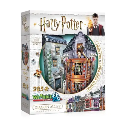 3D puzzle Harry Potter Kratochvílné a kouzelnické kejkle a Denní věštec