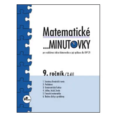 Matematické minutovky 9. ročník / 2. díl