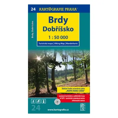 Brdy, Dobřížsko 1:50 000