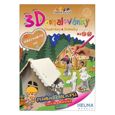 3D omalovánky Velký pohádkový svět