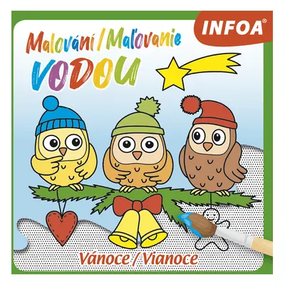 Malování/Maľovanie vodou Vánoce/Vianoce