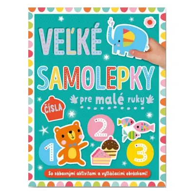 Velké samolepky pre malé ruky Čísla