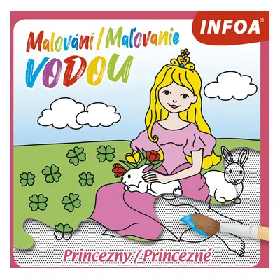 Malování/Maľovanie vodou Princezny/Princezné