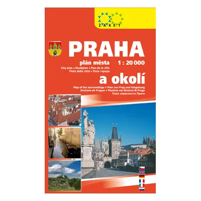 Praha a okolí 1:20T/1:190T