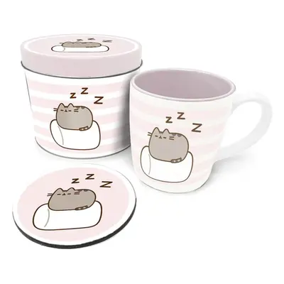 Dárkový set Pusheen plechovka