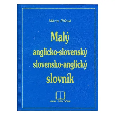 Malý anglicko - slovenský, slovensko - anglický slovník PVC