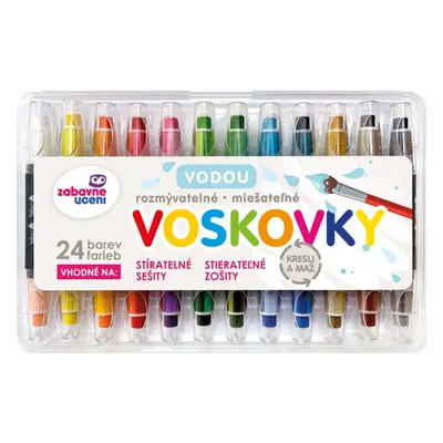 Voskovky vodou rozmývatelné