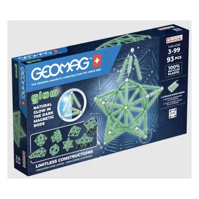 Stavebnice Geomag Glow 93 pcs