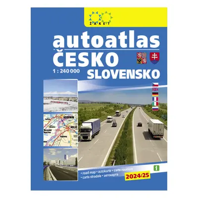 Autoatlas Česká republika Slovenská republika 1:240 000