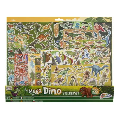 Mega set samolepek Dino