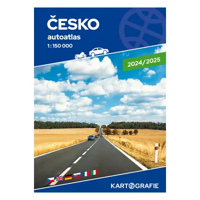 Česko 1:150 000 autoatlas