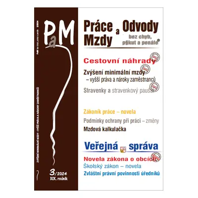 Práce a mzdy 3/2024