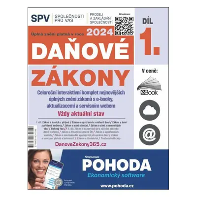 Daňové zákony 2024 XXL ProFi (Díl 1.)