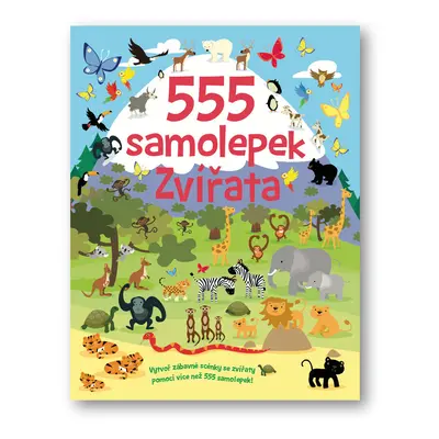 555 samolepek Zvířata