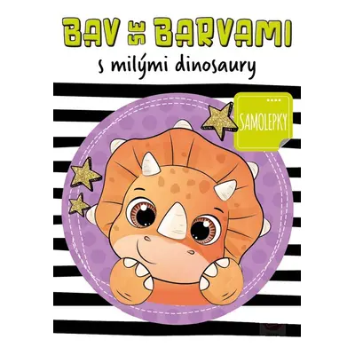 Bav se barvami s milými dinosaury