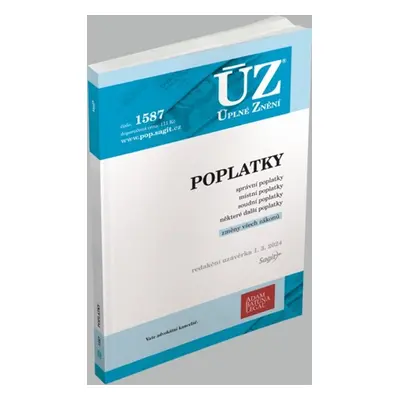 ÚZ 1587 Poplatky