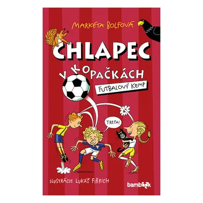 Chlapec v kopačkách Futbalový kemp