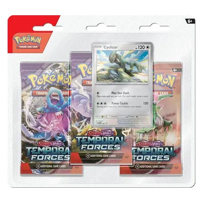 Pokémon TCG SV05 Temporal Forces 3 Blister Booster