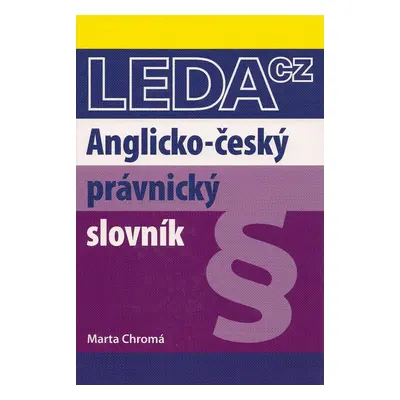 Anglicko-český právnický slovník