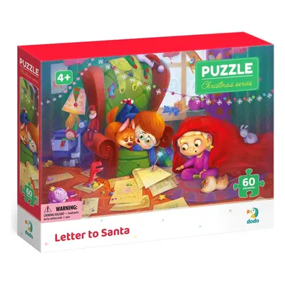 Puzzle Dopis Ježíškovi 60 dílků